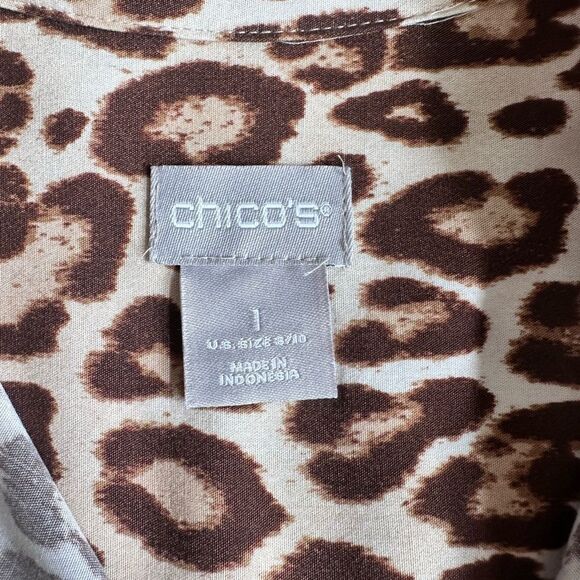 Chico’s long sleeve Button Up Shirt - Picture 6 of 8